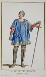 Olivier de Clisson (1332-1407) Konstabler von Frankreich aus 